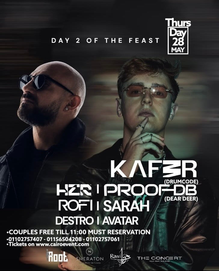 RAWI LOUNGE Thu 28 MAY