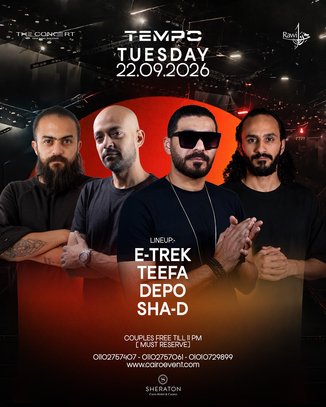 TUESDAY PARTY 22 SEP