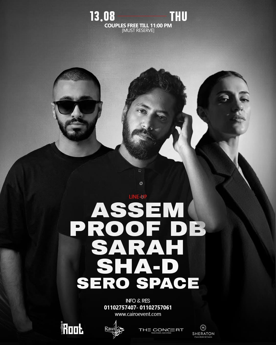 THURSDAY PARTY 13 AUG