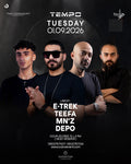 TUESDAY PARTY 1 SEP
