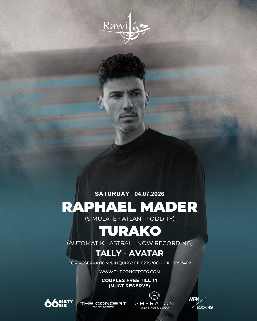 RAPHAEL MADER EVENT | SAT 4 JULY
