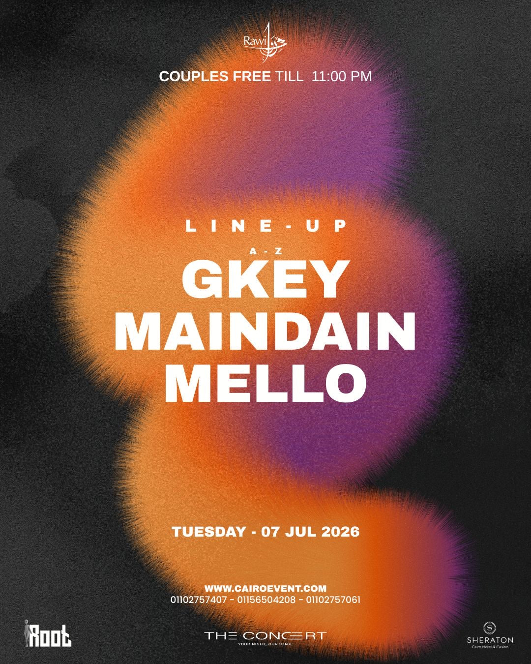 TUESDAY PARTY 7 JULY